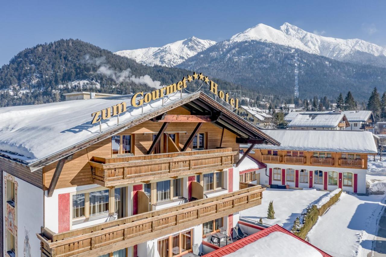 Hotel Zum Gourmet Seefeld w Tirolu Zewnętrze zdjęcie