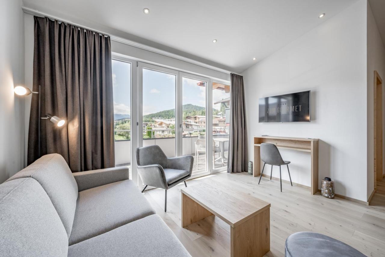 Hotel Zum Gourmet Seefeld w Tirolu Zewnętrze zdjęcie