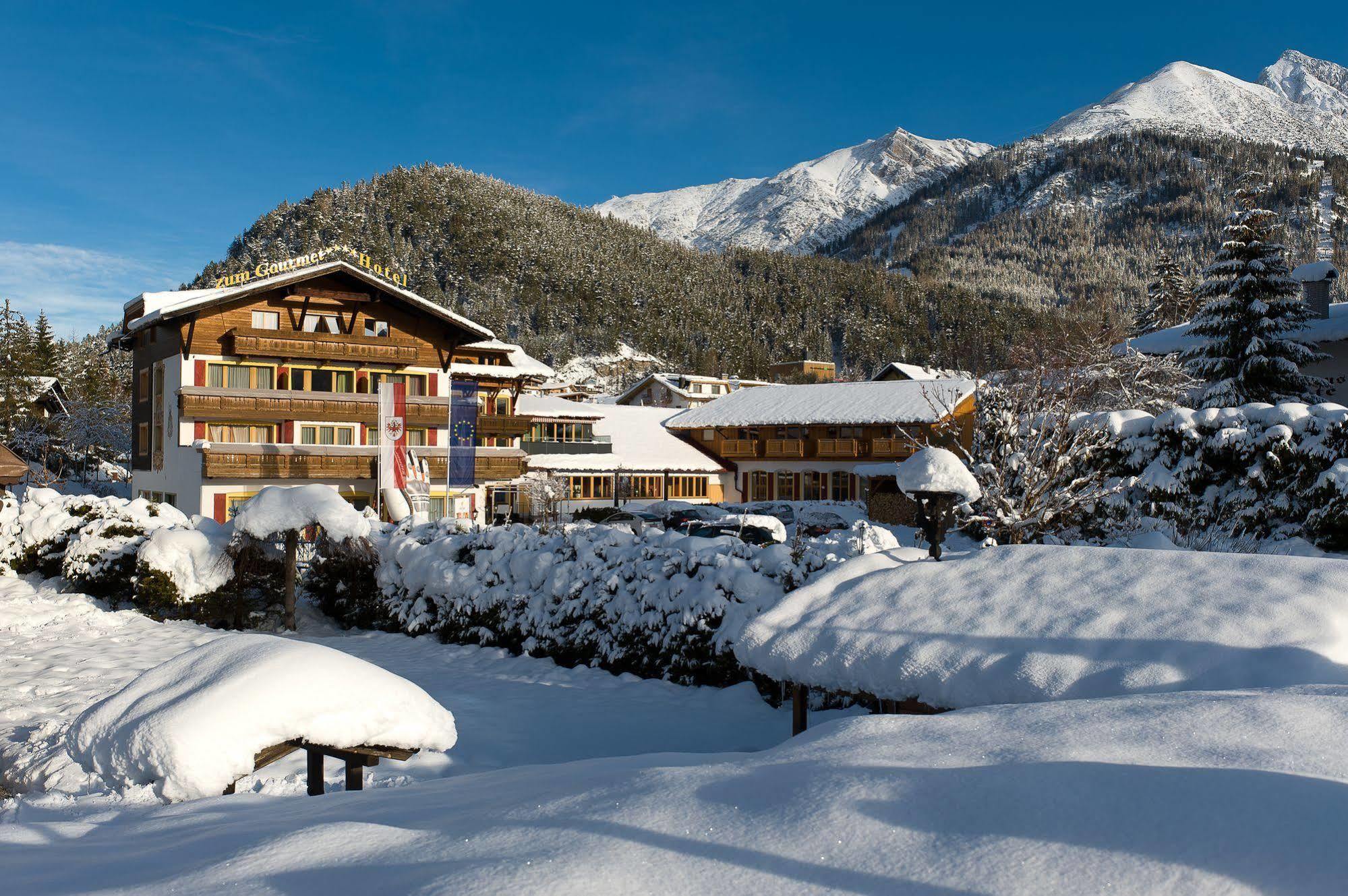 Hotel Zum Gourmet Seefeld w Tirolu Zewnętrze zdjęcie